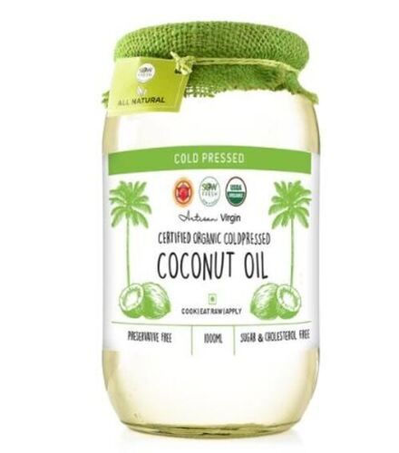 Colorless Sugar And Cholesterol Free Cold Pressed Organic Coconut Oil ...