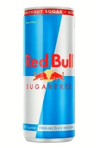 250ml Non Alcoholic Sugar Free Caffeinated Branded Energy Drink