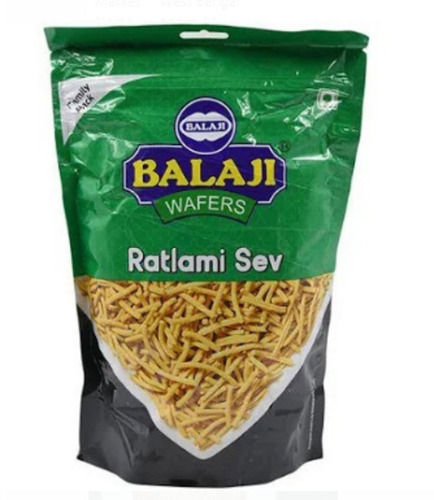 Crunchy Fried Hot And Spicy Sev Namkeen Carbohydrate: 10 Grams (G)