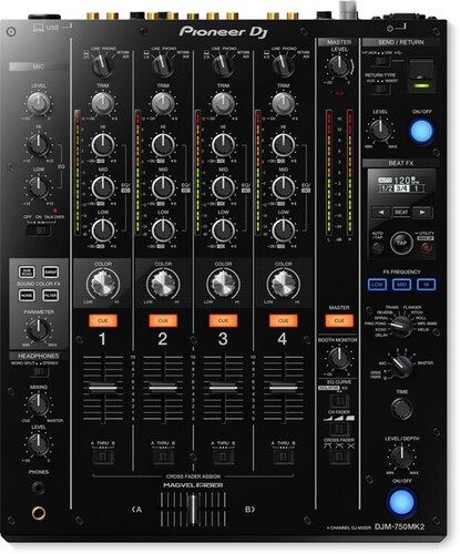 Pioneer Djm-750mk2 4-channel Mixer