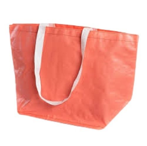 Woven Fabric Material Eco Friendly Flexiloop Handle U Cut Plain Pp Woven Bag