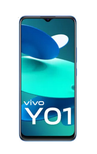 Y01 Smartphone - 6.51 Inch AMOLED Display, 1600x720 Pixels, 2 GB RAM, 32 GB Storage | Qualcomm Snapdragon 450 Processor, 5000 mAh Battery, 8 MP Rear Camera, 5 MP Selfie Camera, Bluetooth 5.0, Blue Color