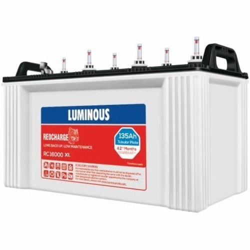 12 Volt Long Back Up Acid Lead Tubular Plate Inverter Battery Battery Capacity: <150Ah Ampere-Hour  (Ah)