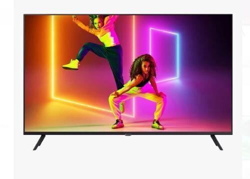 Black 220 Volt And 50 Hertz Smart Led Television