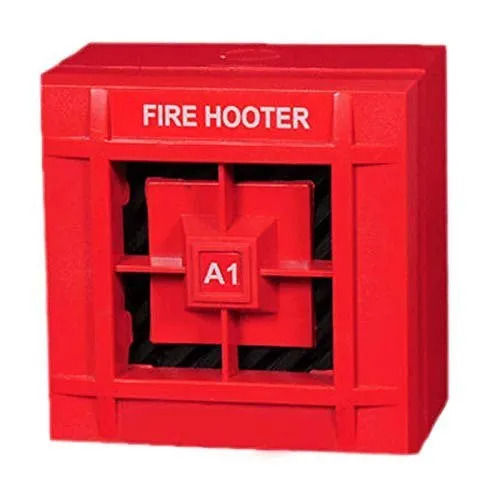 Maintenance Free Ruggedly Constructed Wall Mounted Square Fire Alarm Hooter