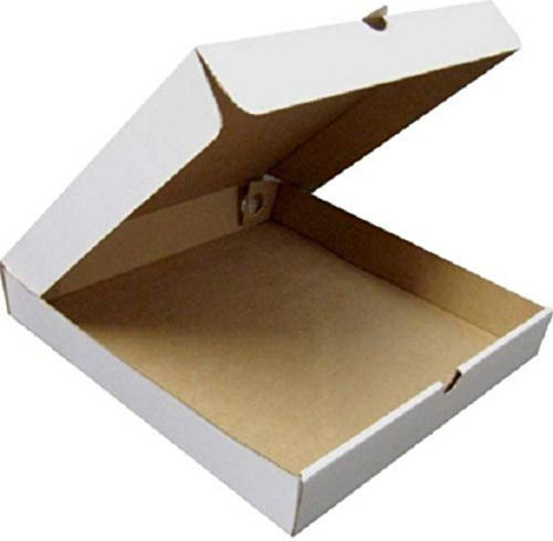 Rectangular Matte Finished Corrugated Paper Pizza Packaging Box