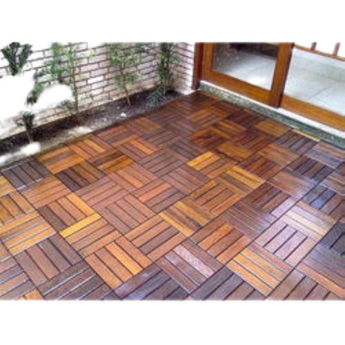 Smooth Plain Square Edge Deck Wooden Floor Full Body Polished Tiles
