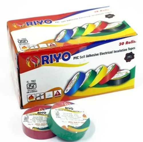 Cold Resistant Smooth Finish Single Adhesive Side Pvc Electrical Tape