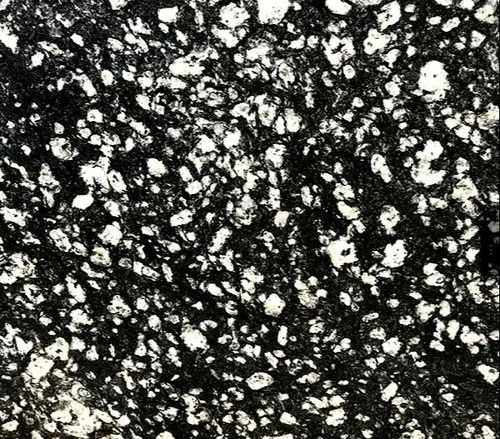 Easy To Clean Eco Friendly Coin Black Granite Slabs (15-20 mm)
