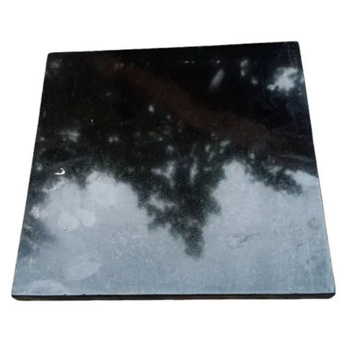 Eco Friendly Anti Bacterial Scratch Resistant Jet Black Granite Slab (20 Mm)