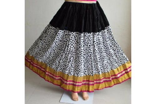 Ladies Printed Pure Rayon Regular Fit Anti Wrinkle Casual Wear Long Skirts