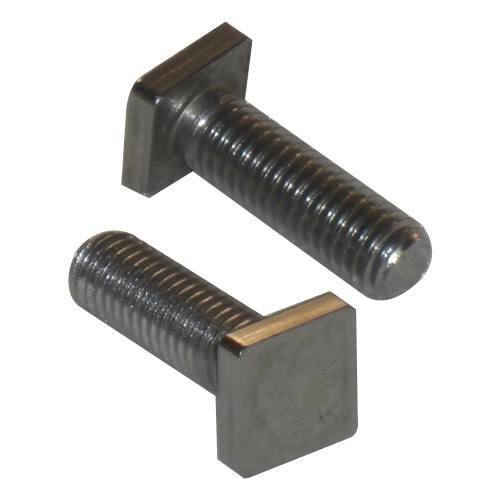 T Type Stainless Steel Black Square Head Bolt For Industrial