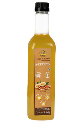 100% Vegan Cold Pressed Virgin Groundnut (Peanut) Oil For Cooking