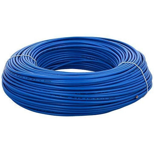 Blue 240 Volt Polyvinyl Chloride Wire - 90 Meter Bundle, For Construction