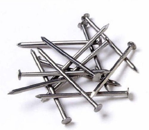 Silver 3 Inch And 1.5 Mm Width Polished Mild Steel Wire Pin Nail 