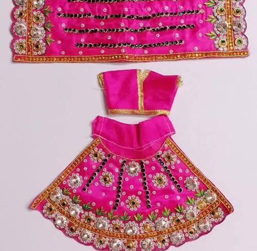 Buy JAS Creations Pack of Radha Rani Cotton Silk Dress (Pink) Online at Low  Prices in India - Amazon.in