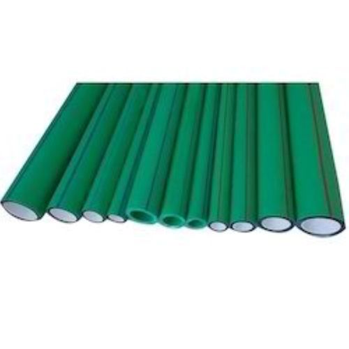 Green 5-10 Mm Thickness Less Rigid Round Ansi Standard Ppr Water Pipe