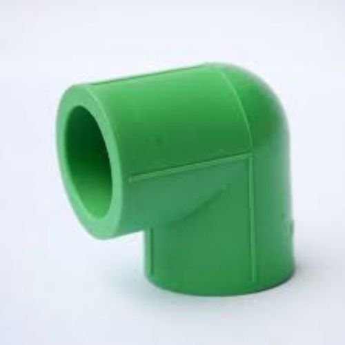 Green 5Mm Thickness Portable Light Weight L-Shape Ansi Standard Ppr Fitting 90 Degree Elbow