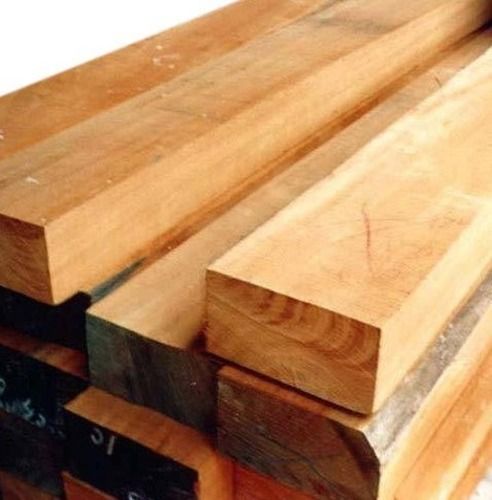 6 Feet 4 Inch Thick 1.42 G/Cm3 Density Rectangular Solid Timber Wood