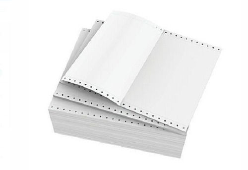  90 Gsm पर्यावरण के अनुकूल और हल्का सफ़ेद A4 साइज़ का सॉफ्ट कंप्यूटर पेपर 