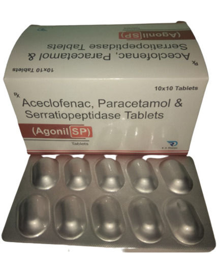 Tablets Agonil Sp Tablet, Pack Of 10 X 10