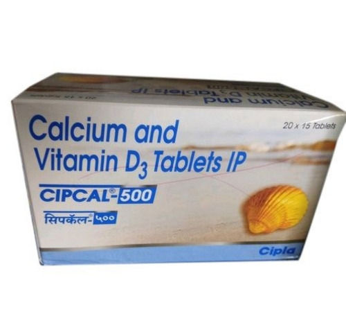 Calcium And Vitamin D3 Tablets, Pack Of 20 X 15 Tablets Recommended For: As Per Doctor Guidelines