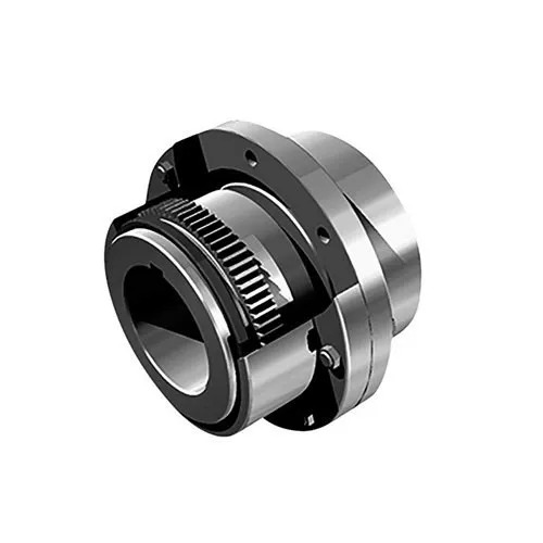 Cylindrical Shape Mild Steel Gear Coupling For Industrial Usage
