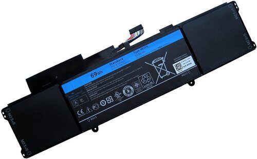 Black Dell 4Rxfk Og 59Wh Laptop Rechargeable Battery Pack