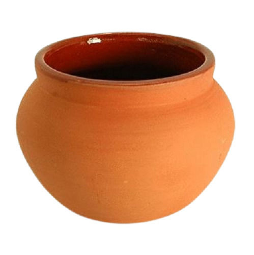 Lightweight Round Shaped Color Coated Clay Water Pot