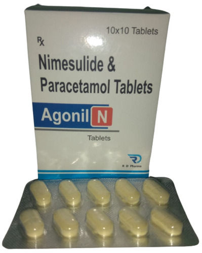 Nimesulide And Paracetamol Tablets (10X10 Tablets) General Medicines