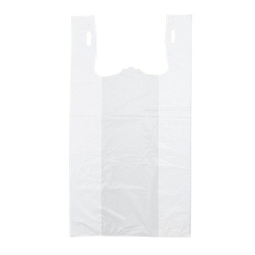 Plain White Rectangle Shape Plastic Disposable Bag at Best Price in ...