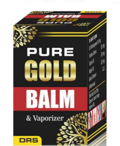 12 Ml Pure Gold Balm And Vaporizer For Pain Relief Cream