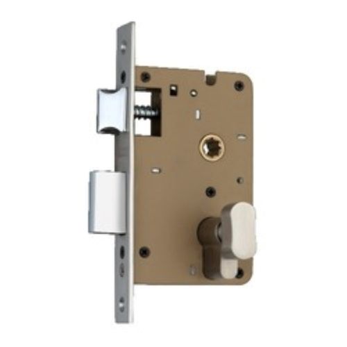 White 21.01X13X8 Cm Painted Rectangular Steel Door Lock For Security Purposes