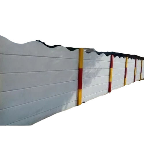 6-12 Feet Easily Assemble Painted Panel Build Rcc Readymade Compound Wall Weight: 77 Kg ( Approx) For 7'.0" X 1'.0"  Kilograms (Kg)