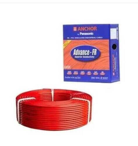 Red 90 Meter 1.2 Sq Mm Pvc Insulated And Copper Conductor Electrical Wire