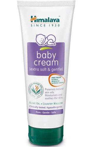 White Extra Soft Gentle Moisturization And Nourishment New Born Baby Cream