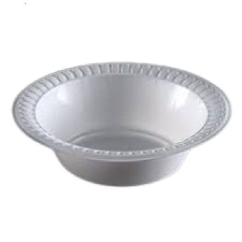 Plain 5 Inch Size Round Shape Disposable Paper Bowl For Party Use