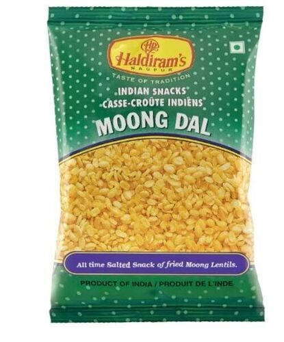 Salty And Delicious Taste Fried Moong Dal Namkeen Carbohydrate: 2.3 Percentage ( % )