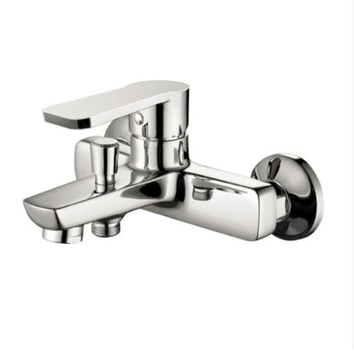 Bath Hardware Sets Silver Glossy Medium Stainless Steel Water Tap