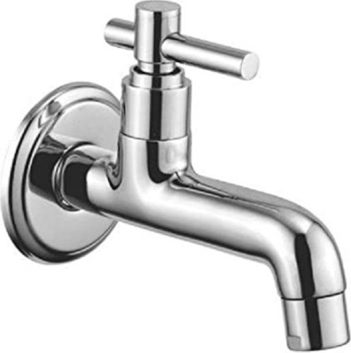 Stainless Steel Medium Size Metal Glossy Finish Bathroom Tap For Home 
