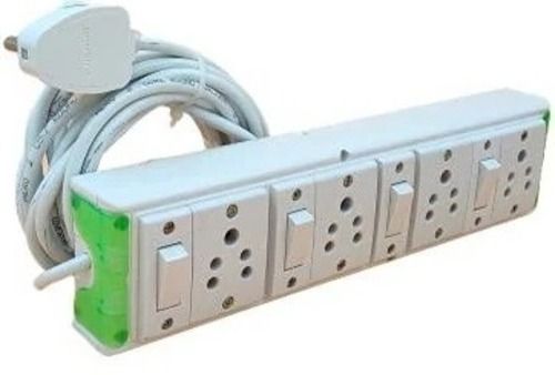 1200 Watts 240 Volts Pvc Plastic 4 Sockets Extension Board Application: Electric Fittings