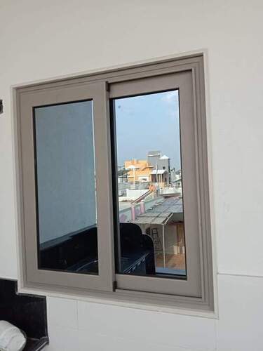 2 Section Openable Window With Silver Finish