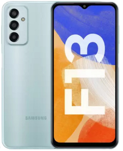F13 Mobile Phone - 6.6 Inch AMOLED Display, 4 GB RAM & 64 GB Storage | 50 MP Triple Camera, 6000 mAh Battery, Dual SIM, On-Screen Fingerprint Sensor, Android 12