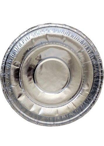 silver foil paper plates