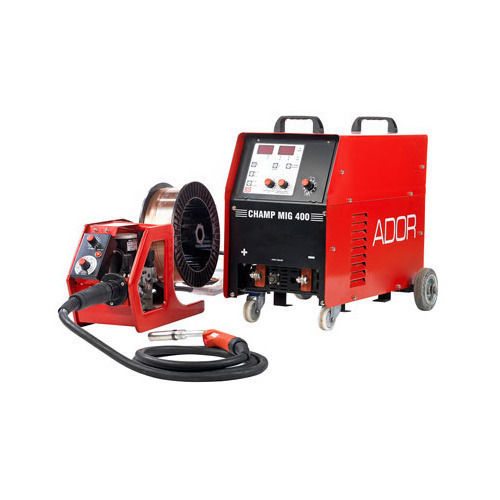 Acid Dye Champ Electric Mig 400 Ador Three Phase Welding Machine