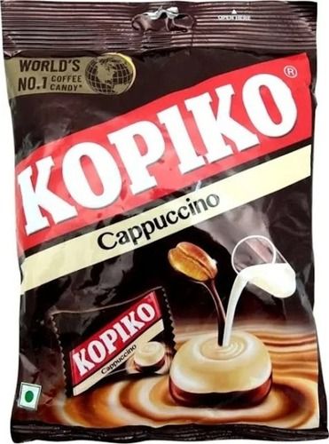 Sweet And Delicious A Grade Round Solid Cappuccino Coffee Candy Fat Contains (%): 3 Percentage ( % )