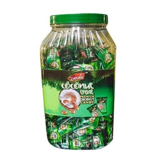 Sweet And Round Premium Solid Coconut Candy, 150 Pieces