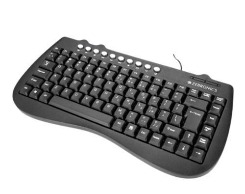 1.2 Meter Wire Rectangular Plastic Body Qwerty Layout Usb Keyboard