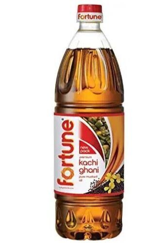 Common 1 Liter Pure And Natural Cold Pressed Kachi Ghani Mustard Cooking Oil