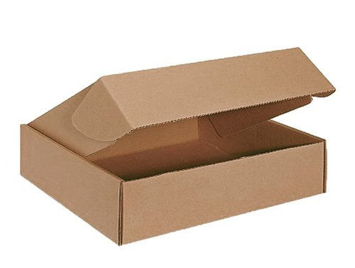 12 X 12 X 2 Inches Lightweight Rectangular Kraft Paper Small Corrugated Box